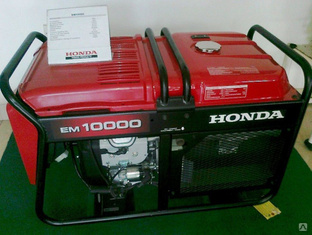 Генератор бензиновый EM 10000 8 кВт HONDA #1
