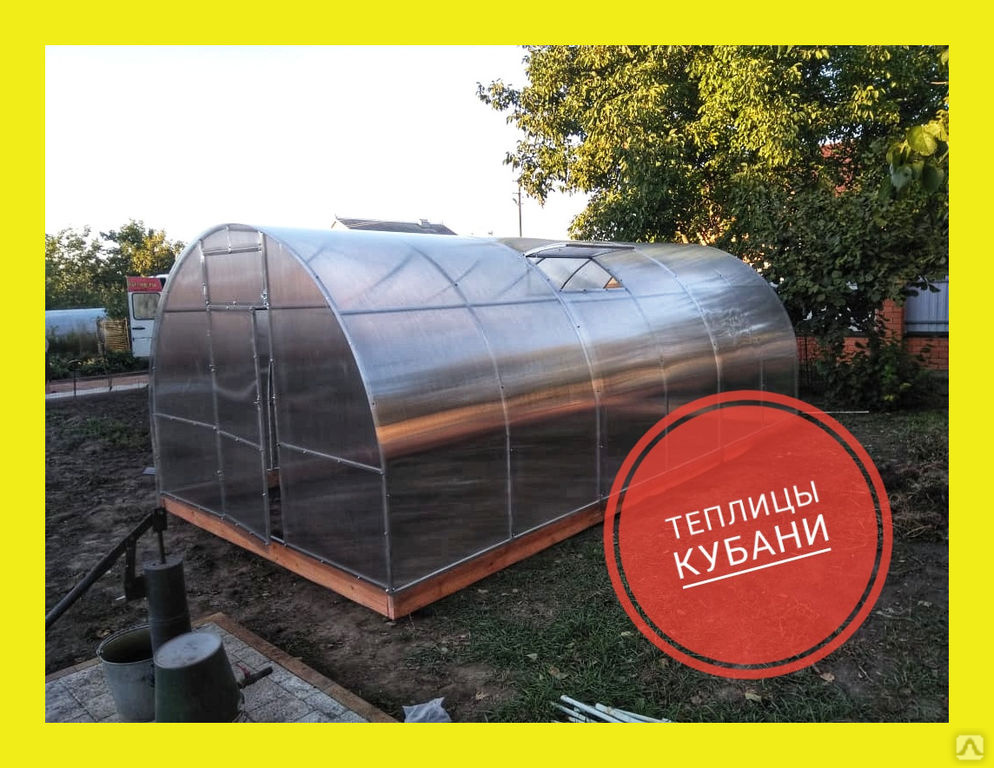 Теплица 3х6 Оцинкованная 20х20, цена в Краснодаре от компании Компания ...