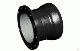 Патрубок чугунный фланец-раструб ПФР-150 с ЦПП купить с доставкой