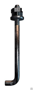 Болт анкерный фундаментный изогнутый М36 длина 900 мм исп. 1,1 