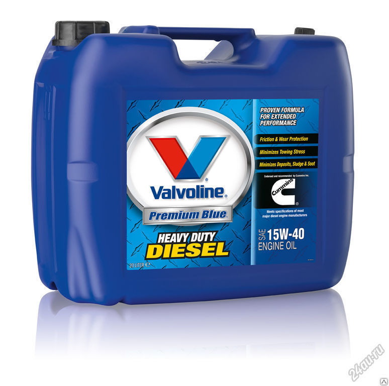 Масло моторное Valvoline Premium Blue 7800 15W-40 (20 л)