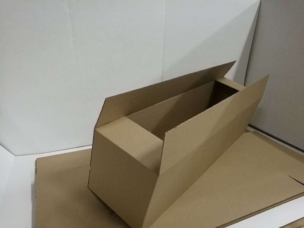 Ящик картонный для мебели П32/П33 белый