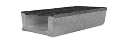 Лоток водоотводный бетон DRENLINE Super DN300 кл. Е600 1000х385х410мм 220кг