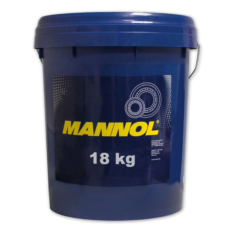 Смазка термостойкая синяя LC 2 Hochtemperaturfett MANNOL 18кг*