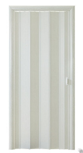 Дверь-гармошка ПВХ без стекла Серый ясень Стиль 0,84м*2,02м 