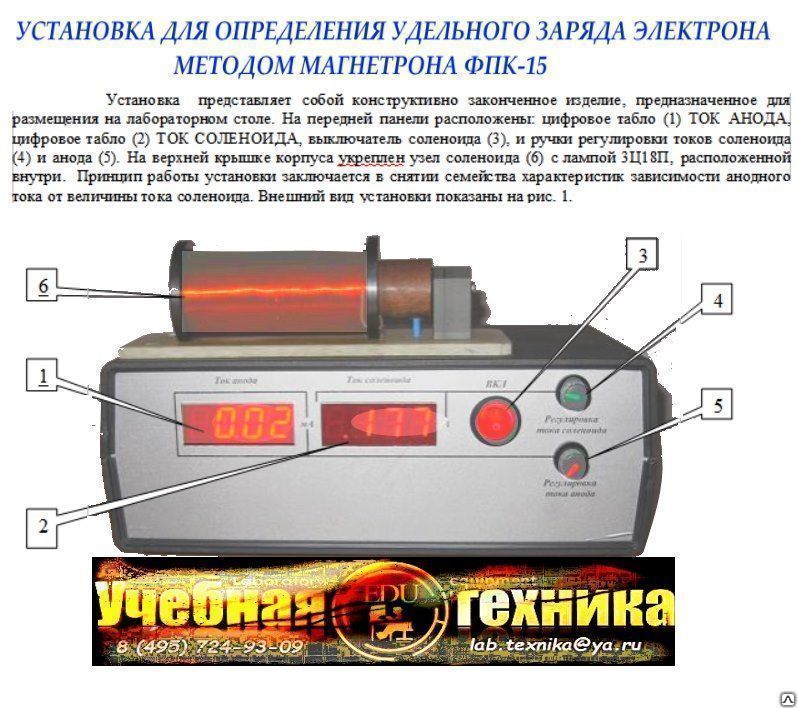 Установка определение. Удельный заряд электрона методом магнетрона. Магнетрон для определения удельного заряда электрона. Прибор для определения удельного заряда электрона. Метод магнетрона.