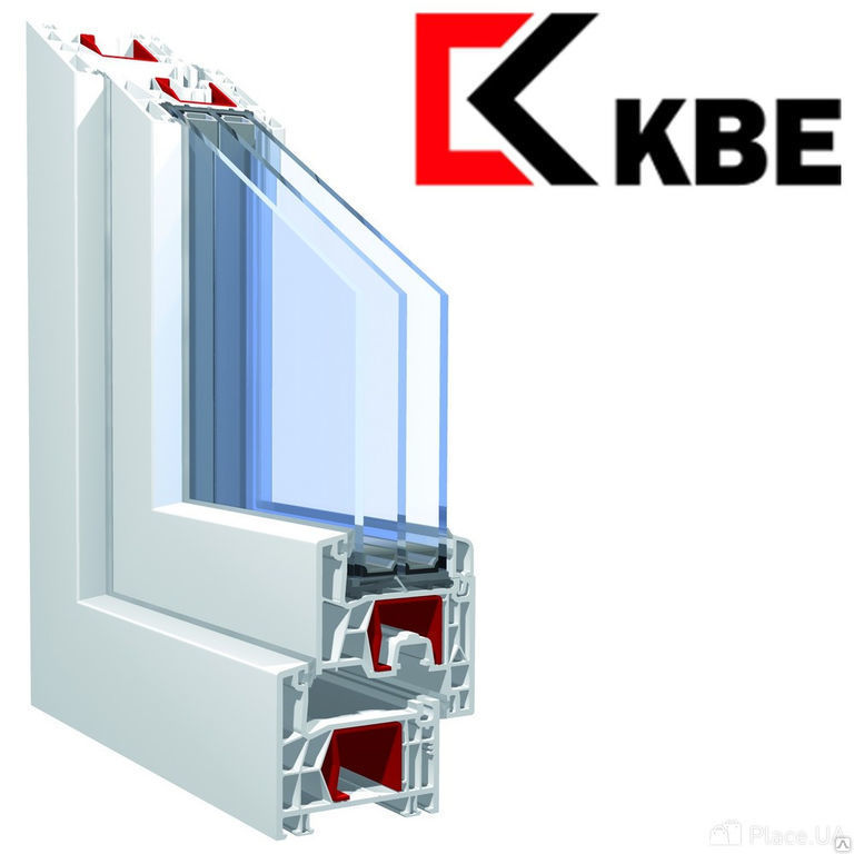 Металлопластиковые окна KBE 58 мм