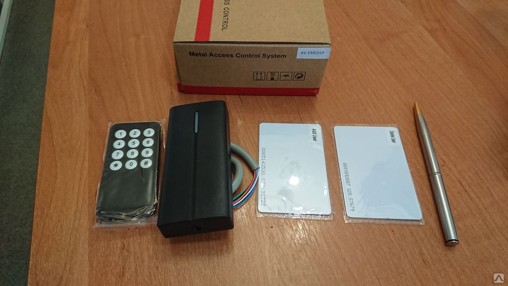 AV-EMC01P Автономный контроллер со встроенным RFID считывателем EM ...