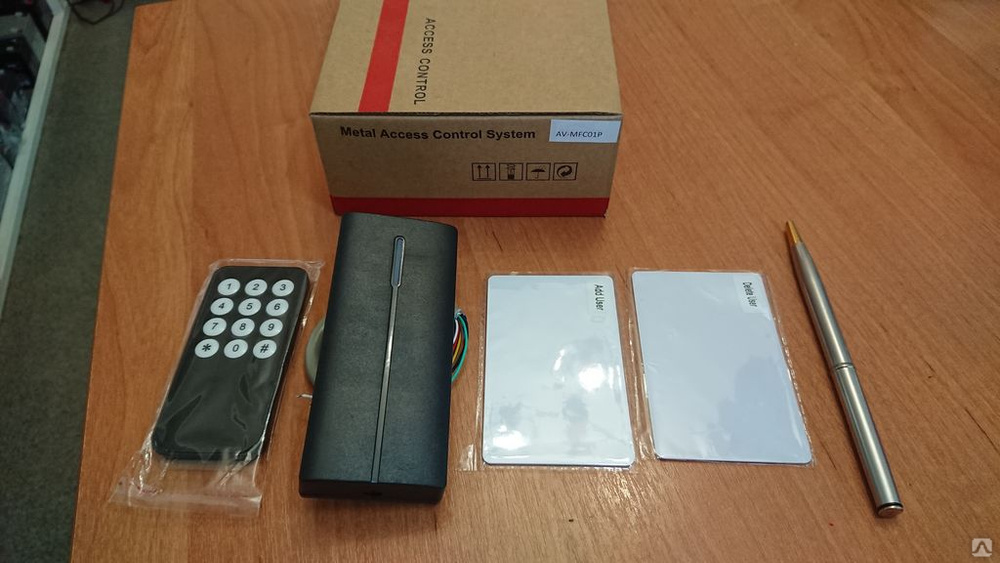 AV-MFC01P Автономный контроллер со встроенным RFID считывателем Mifare ...