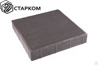 Тротуарная плитка 6к8 500х500х80 мм серая