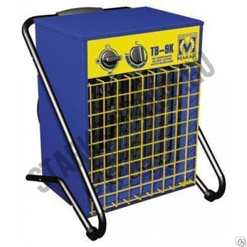 Пушка тепловая ТВ-9К 9кВт 380В, цена в Барнауле от компании СНАБКОМПЛЕКТ