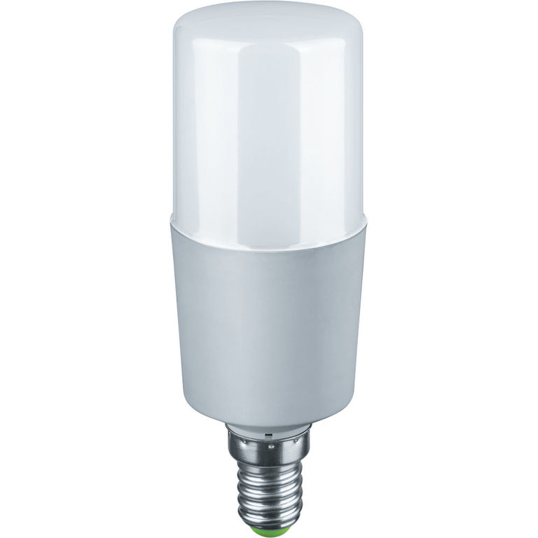 Лампа светодиодная LED 10вт Е14 белый матовая цилиндр Navigator