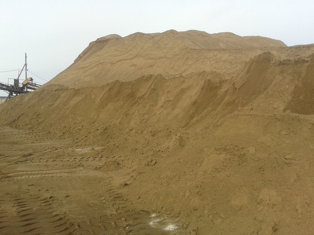 Песок мелкий карьерный модуль крупности 0,8-1,3