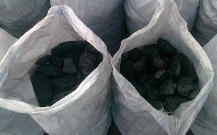 Каменный уголь Кузбасс ДПК 50*300 в мешках