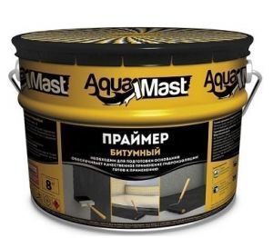 Праймер битумный AquaMast 10 л 8 кг
