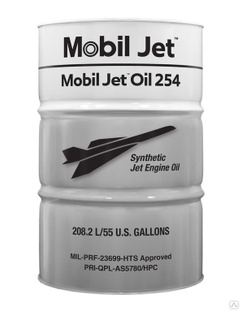Масло авиационное Mobil Jet Oil 254 208л #1