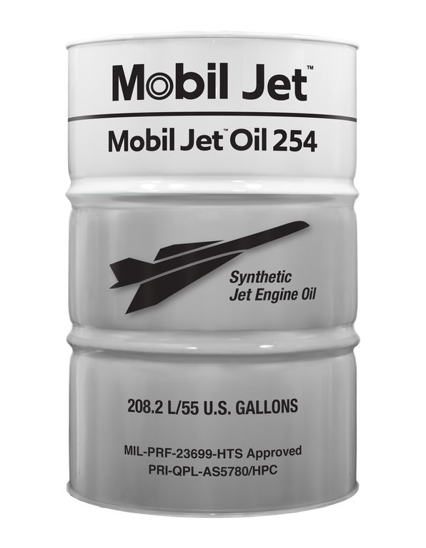 Масло авиационное Mobil Jet Oil 254 208л