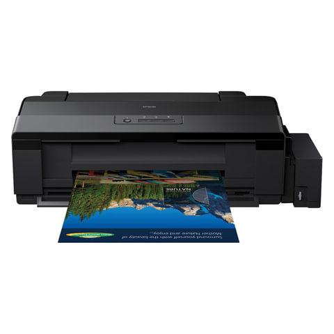 Принтер струйный EPSON L1800 А3+, 15 стр./мин, 5760x1440 dpi, с СНПЧ, без кабеля USB
