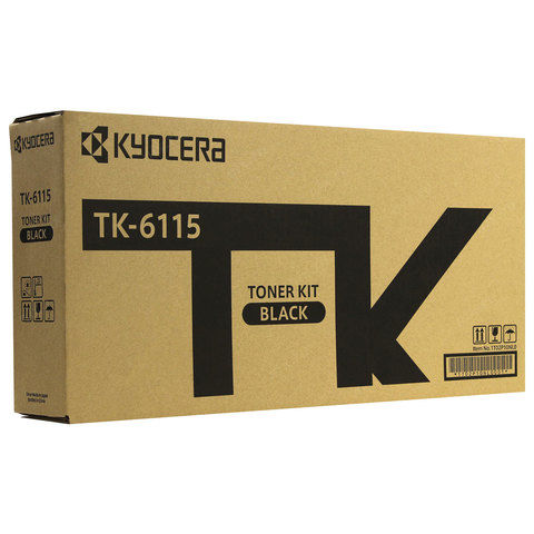 Тонер-картридж KYOCERA (TK-6115) M4125idn/M4132idn, ресурс 15000 стр., ориг