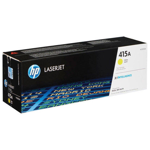 Картридж лазерный HP (W2032A) для HP Color LaserJet M454dn/M479dw и др, жел