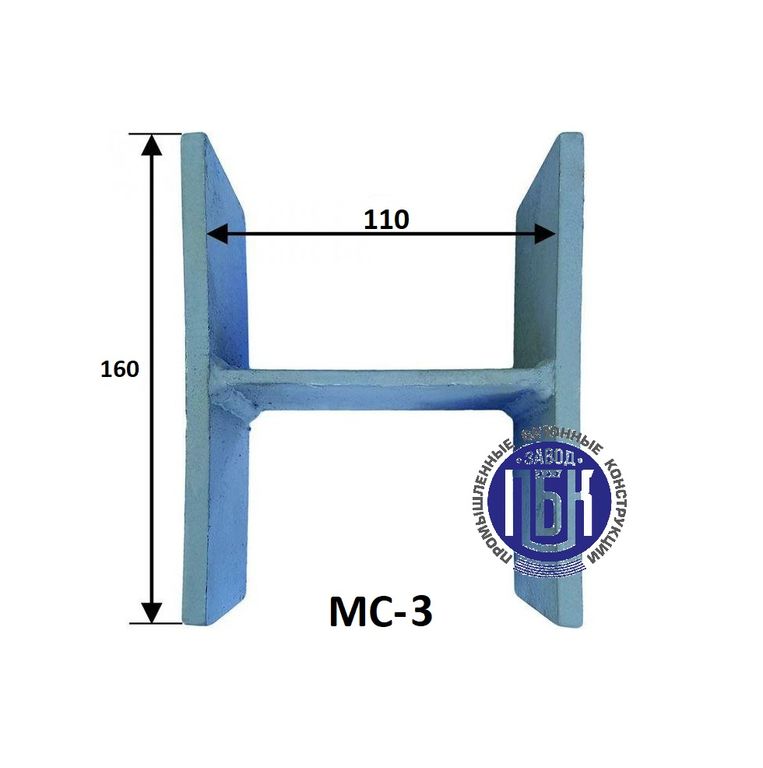 Элемент соединительный МС-3 для септика, диаметром 1,5 м