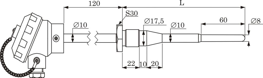 Термометр сопротивления ТМ 9201-32