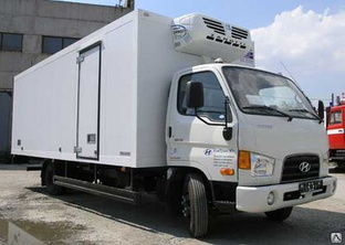 Hyundai HD78 грузовик с фургоном 