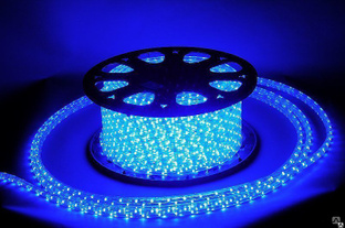 Дюралайт LED прямоугольный, 10x14 мм, 72 л/м (Синий) 