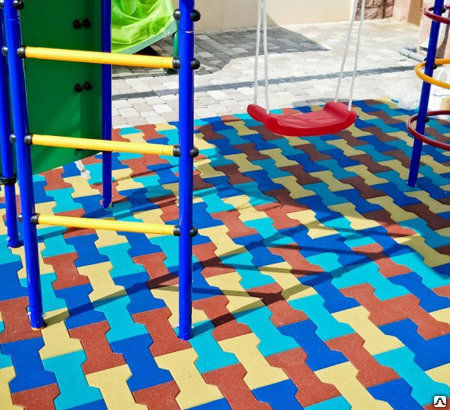 Резиновая брусчатка Катушка (225х135 мм) 20 / 40 мм купить от 3 600 до ...