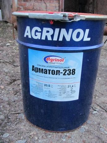 Смазка пластичная Арматол-238 (пластиковое ведро 18 кг)