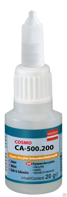 Клей секундный COSMO CA-500.200 (COSMOFEN CA12), 20 гр. купить от 140 ...