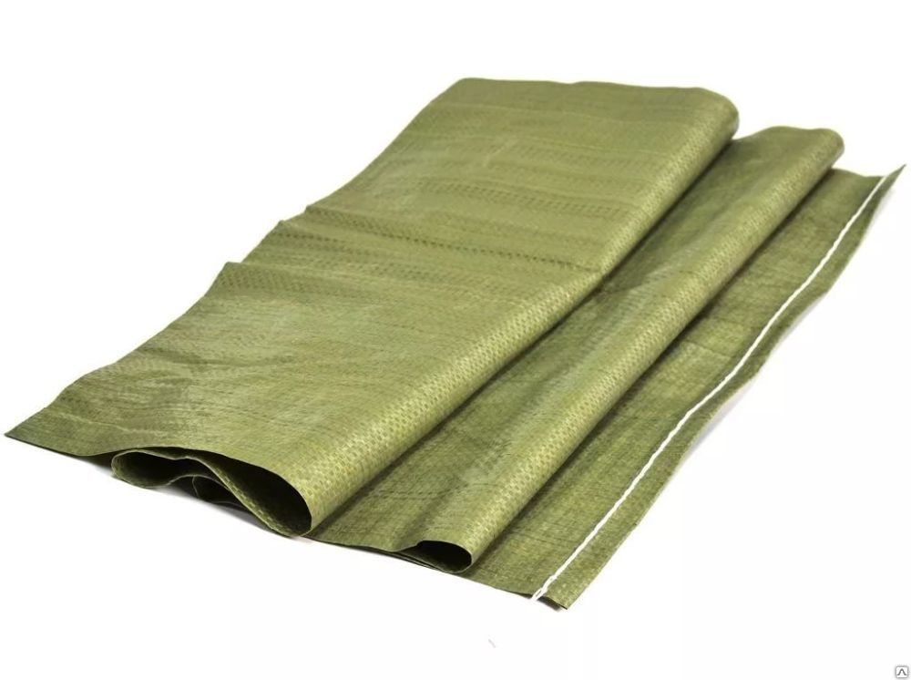 Мешок полипропиленовый, 55х95 см., зеленый (упак. 1000 шт.)