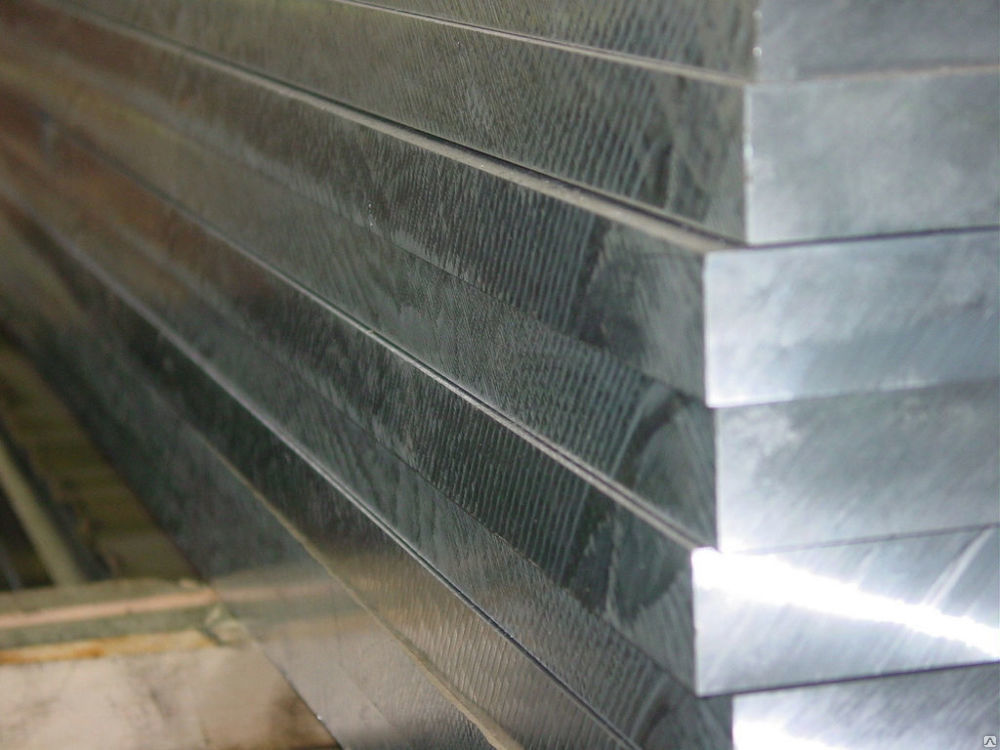Плита алюминиевая 11,0-100,0 мм, АМг2, ГОСТ 17232-99