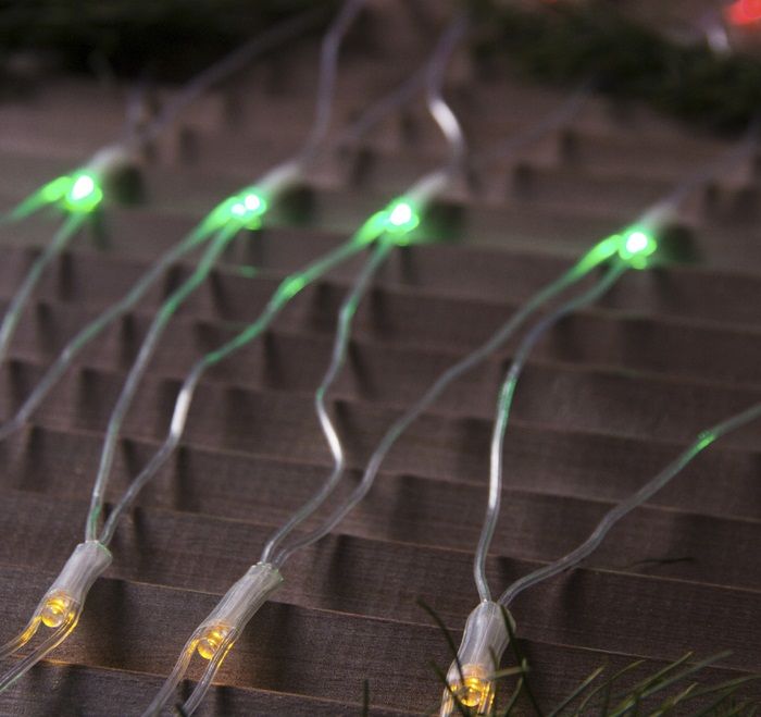 Гирлянда "Сеть" уличная УМС 2 х 3 м, 3W LED-384-220V, нить прозрачная