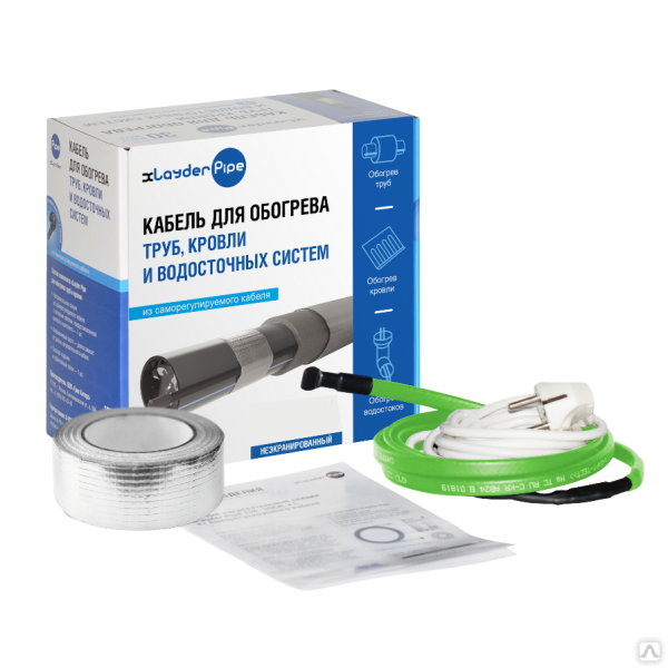 Xlayder Razna Комплект для обогрева труб без защитного экрана xLayder Pipe EHL-30-3 ...